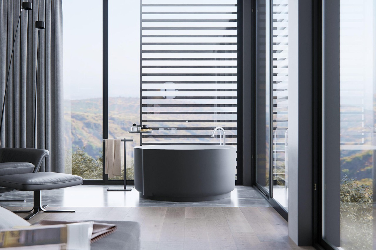Aménagement salle de bain avec double vasque. Aménagement salle de bain avec double vasque.
